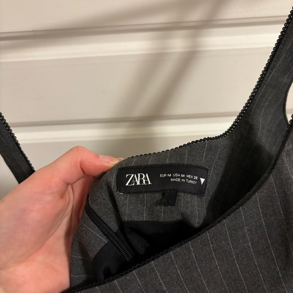 Zara Pinstripe Dress - Picture 4 of 6